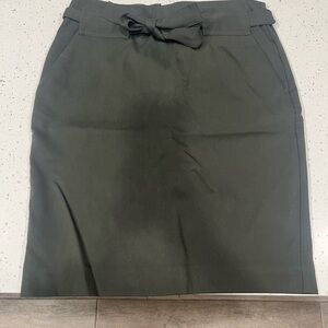 Banana Republic Dark Green Pencil Skirt